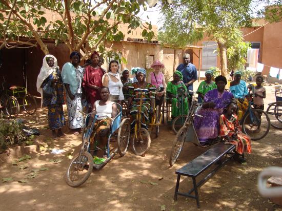 Ouahigouya : micro entreprise d'handicapées