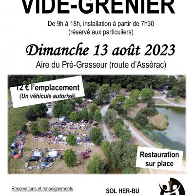 Affiche vide greniers 2023